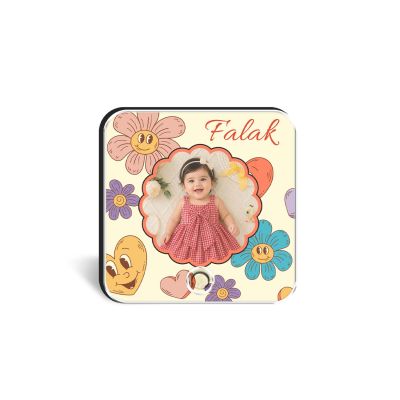 Personalised Birthday Gift for Baby Girl Customized Musical Fridge Magnet with Photo and Song  Audio Message Gift Rechargeable Sound Magnet
